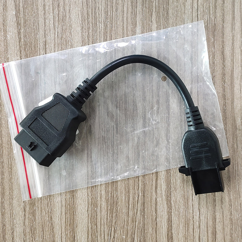 8 Pin to 16 Pin OBD2 Diagnostic Connector Adapter Cable for Volvo Trucks TCS Diagnostic Tool 8 Pin to 16 Pin OBD2 Diagnostic Connector Adapter Cable for Volvo Trucks TCS Diagnostic Tool